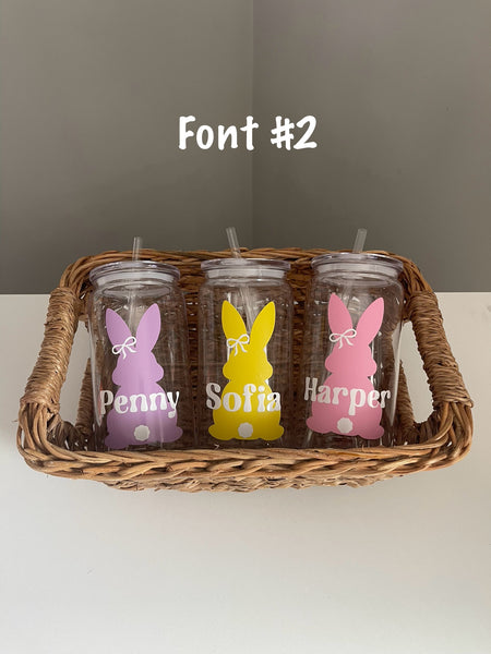 Hoppy Easter Cups- Plastic