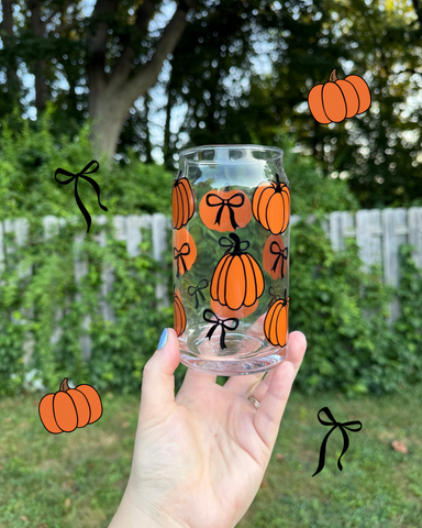 Pumpkins with Bows