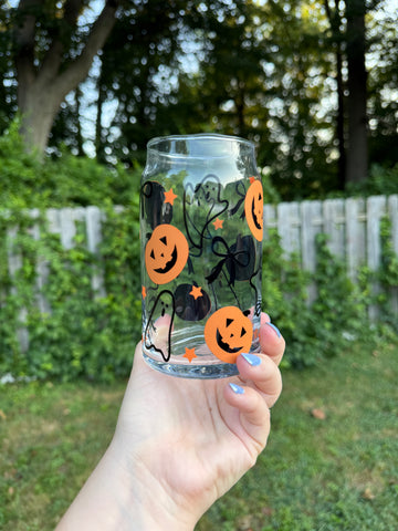 Jack O Lanterns with Ghosts