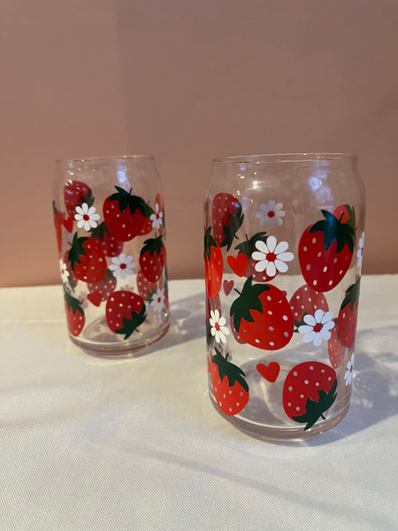 Strawberries (hearts&daisies)