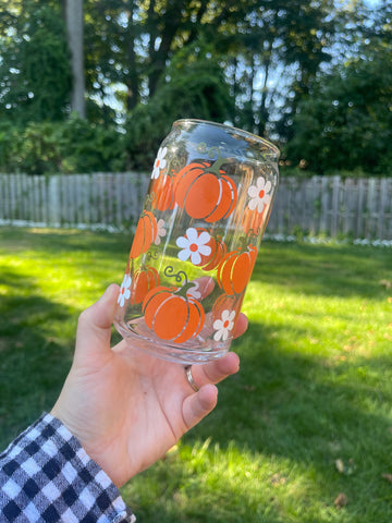 Pumpkins & Daisies