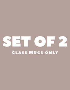 SET OF 2 MUGS